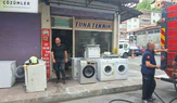 Beyaz Eşya Deposunda Yangın Paniği! Çok Sayıda Ürün Kullanılamaz Hale Geldi