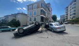 Çorum’da cip ile otomobil çarpıştı: 2 yaralı