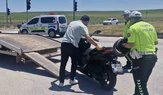 Çorum’da motosiklet ile otomobil çarpıştı: 1 yaralı