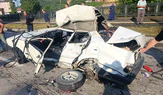 Temizlik Aracına Çarpan Otomobil Hurdaya Döndü! Sürücü Yaralandı