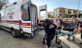 Otomobile Çarpmamak İsterken Devrildi