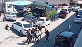 Pazarda Taciz İddiasına Meydan Dayağı
