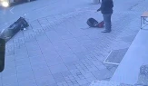 Tırdan fırlayan lastik az kalsın dehşet saçıyordu