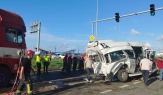 Meydana Gelen Trafik Kazasında 15 Kişi Yaralandı!