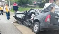 Trafik kazası: 1 ölü, 1 ağır yaralı