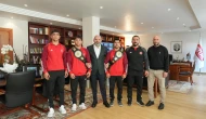 Dünya Şampiyonu Güreşçilerden RTÜK’e Ziyaret