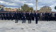 Merzifon’da 29 Ekim Cumhuriyet Bayramı Çelenk Sunma Töreni