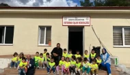 Amasya’da Minikler Hayvan Sevgisini Doyasıya Yaşadı