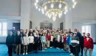 Merzifon’da Protokol, Hafız Öğrencilerle Namaz'da