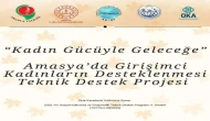Amasya’da “Kadın Gücüyle Geleceğe” Projesi Başvuruları Başladı