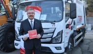 Merzifon Belediyesi’ne Yeni Çöp Kamyonu