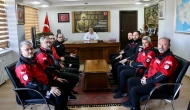 AFAD Tarafından Akredite Edilen Amasya İHH Ekibinden Kaymakam Karaaslan’a Ziyaret