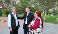 Vali Bakan Amasya Sokaklarında