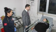 Karaşar Köyü’nde Yıldırım Paniği: Kaymakam Demirgül Yaralı Vatandaşı Ziyaret Etti