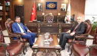 Erbaş’tan Bayram’a Nezaket Ziyareti