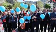 Amasya’da Mavi Balonlarla Otizme Farkındalık