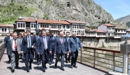 Amasya'da OKA Toplantısı Sonrası Tarihi İçeri Şehir Gezildi