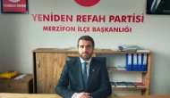 Yeniden Refah Partisi’nden Merzifon’da Yaşanan Zabıta-Esnaf Olayına Tepki: “Şiddetin Değil Kanunların Geçerli Olduğu Bir Ülke İstiyoruz”