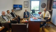 Amasya Heyeti TBMM’de Hasan Çilez’i Ziyaret Etti