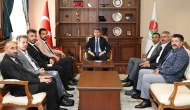 Amasya’da Kurumsal Diyalog Güçleniyor: Vali Bakan’a AK Parti ve TÜİK’ten Ziyaret
