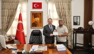 Şarklı Köyü Muhtarından Merzifon Belediyesi’ne Ziyaret
