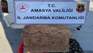 Amasya’da Roma Dönemine Ait Mini Lahit Ele Geçirildi