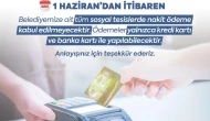 Amasya Belediyesi’nden Yeni Uygulama: Sosyal Tesislerde Nakit Dönemi Sona Eriyor