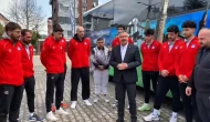 Merzifon Belediyespor Basketbol Takımı Kritik Maç İçin Yola Çıktı: Başkan Kargı Takımı Uğurladı