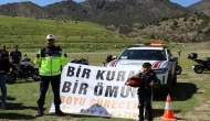 Amasya'da Trafik Haftası Etkinliği: 136 Motosiklet Sürücüsüne Eğitim Verildi