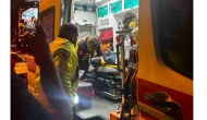 Halk otobüsü yayaya çarptı: 1 yaralı