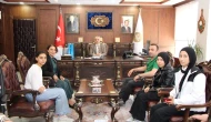 Aydınca Lisesi Öğrencilerinden İl Müftüsü Hamza Bayram’a Ziyaret