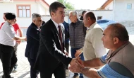 Vali Önder Bakan Merzifon Karatepe Köyü’nde Vatandaşlarla Buluştu