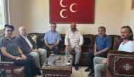 Merzifon Vakfı’ndan MHP Merzifon İlçe Başkanlığı’na Nezaket Ziyareti