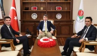 Vali Bakan’a Protokol ve Spor Dünyasından Ziyaret