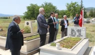 Şehit Tankçı Teğmen Ahmet Hamgir’in Kabri Göynücek’te Ziyaret Edildi