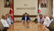 Muhtarlardan Amasya Valisi Önder Bakan’a Ziyaret