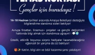 Amasya’da Gençler Eurodesk Standında Avrupa Fırsatlarıyla Buluşuyor!