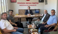 Merzifon Vakfı’ndan Yeniden Refah Partisi’ne Nezaket Ziyareti