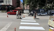 Amasya Belediyesi Yaya Geçitlerini Yeniledi