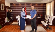 Emniyet Amiri Burak Çimen’e Başarı Belgesi