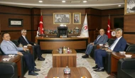 Bakan Yardımcısı Nazif Yılmaz’dan Amasya Üniversitesi Rektörü Prof. Dr. Ahmet Hakkı Turabi’ye Ziyaret