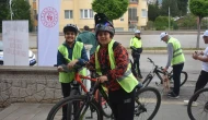 Amasya’da 12. Yeşilay Bisiklet Turu Coşkusu