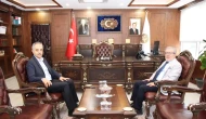 Din İşleri Yüksek Kurulu Uzmanı Akbaş, Amasya İl Müftüsü Bayram’ı Ziyaret Etti