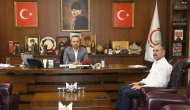 Başkan Turgay Sevindi, Denetimli Serbestlik Müdürü Bekir Türkmen’e Teşekkür Etti