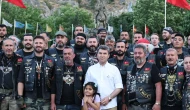 Amasya Valisi Önder Bakan, Turk Riders Chopper Club Ekibi ile Buluştu