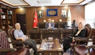 Kars Müftü Yardımcısı Fatma Savcı’dan Amasya İl Müftüsü Hamza Bayram’a Nezaket Ziyareti