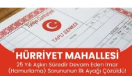 Suluova’da 25 Yıllık Tapu Sorunu Çözülüyor: İlk Adım Hürriyet Mahallesi’nden
