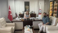 Başkan Özyol’a Ziyaretçi Akını!