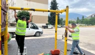 Amasya Belediyesi’nden Örnek Davranış: 55 Evler Mahallesi’ne Yeni Salıncak Kuruldu
