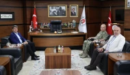 Vali Önder Bakan ve Garnizon Komutanı Tuğg. Kemal Çakıroğlu’ndan Rektör Turabi’ye Ziyaret